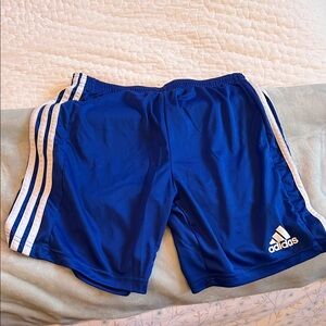 Adidas Royal Blue Athletic Shorts